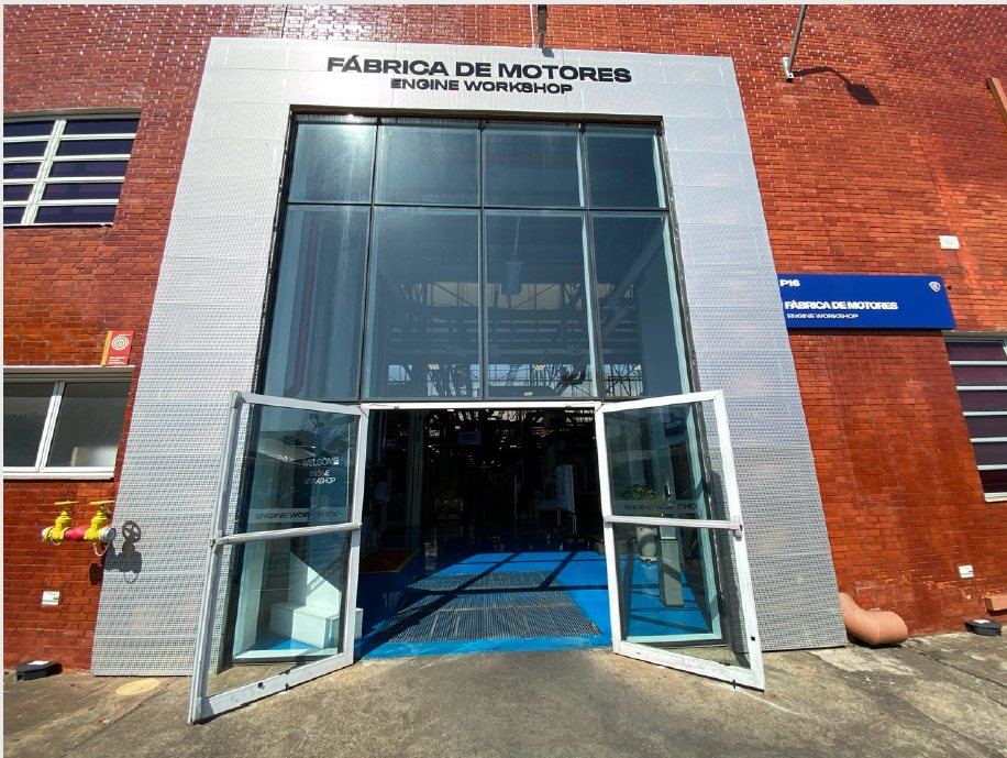 Entrada principal do Prédio 16 da Scania